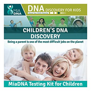 MiaDNA genetic home DNA Test Kit for your kid I Reveal their potential I Find out how genes influence who they are I Latest genetic research related to your kid's physical and behavioral tendencies