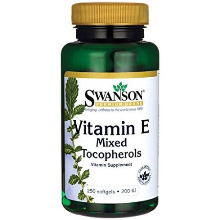 Vitamin E Mixed Tocopherols 200 IU 250 Sgels