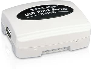 TP-Link TL-PS110U Single USB2.0 port fast ethernet Print Server, supports E-mail Alert, Internet Printing Protocol (IPP) SMB