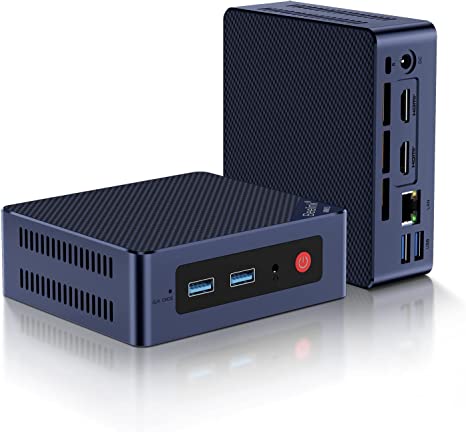 Beelink Mini S12 Pro Mini PC, Intel 12th Gen Alder Lake- N100(up to 3.4GHz), 16GB DDR4 RAM 500GB PCIe SSD, Desktop Computer Support 4K Dual Display/USB3.2/WiFi 6/BT5.2/Gigabit Ethernet for Home/Office