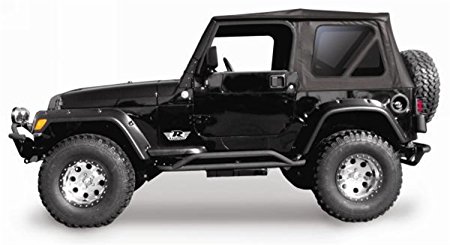 Rampage Jeep 68835 Complete Replacement Soft Top with Frame and Hardware