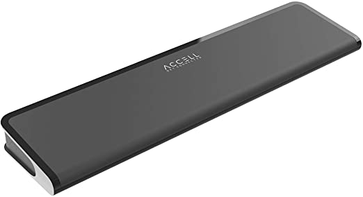 Accell Driver-Less USB-C 4K Docking Station - 2 HDMI, 3 USB-A 3.1 Gen 2 10 Gbps, Gigabit Ethernet and Audio Ports Compatible with PC, MacBook, Android, Chromebook