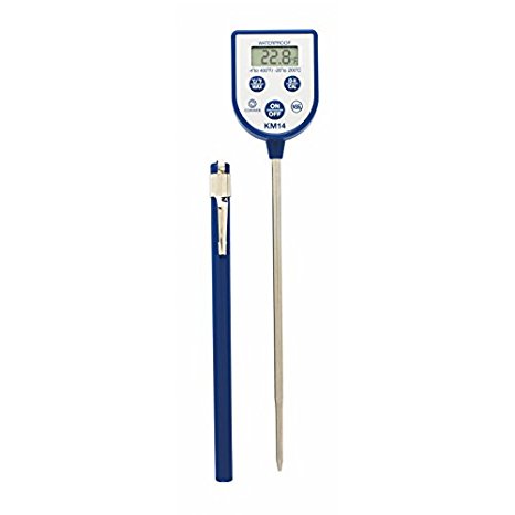 Comark Instruments | KM14 | Pocket Digital Dishwasher Thermometer with Max Hold