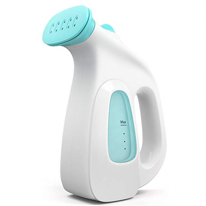 Villini Garment Steamer - Handheld Fabric Steamer - Wrinkle Remover for Clothes with Fast Heat-up Function - Lightweight Mini Steamer for Home and Travel