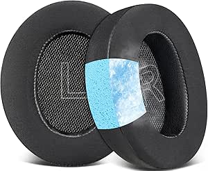 SOULWIT Cooling Gel Earpads Replacement for Anker Soundcore Life Q10, Q10BT, Life 2 Neo (Not fit Life 2) Headphones, Ear Pads Cushions with High-Density Noise Isolation Foam