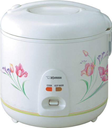 Zojirushi NSRNC18FZ Automatic Electric Rice Cooker and Warmer 10-Cup  18-Liter Spring Bouquet