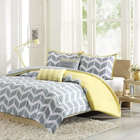 Intelligent Design Nadia Comforter Set - Yellow - Full/Queen