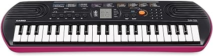 Casio SA-78 Mini 44 Keys Keyboard - Pink