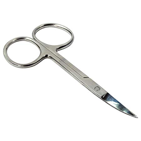 HTS 182C5 Curved Oversized Stainless Steel Nail Scissors