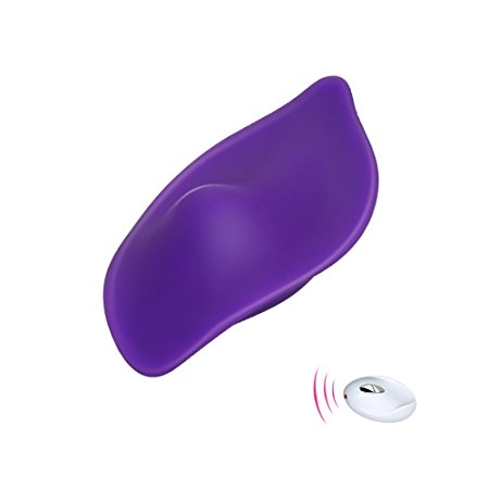 Wearable Vibrator Panties with Wireless Remote Control Clitoris Stimulation 10 Frequency Vibration Adult Sex Toy For Women (Purple)