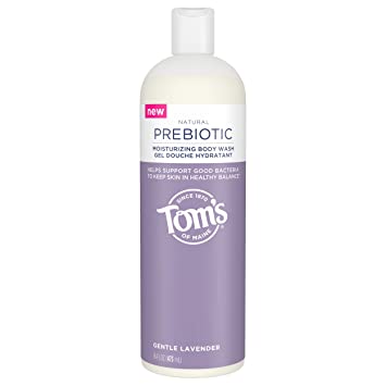Tom's of Maine Prebiotic Moisturizing Natural Body Wash, Gentle Lavender, 16 oz