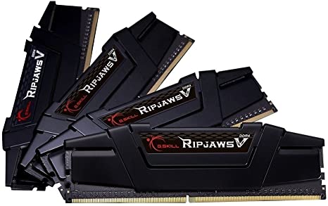 G.Skill 128GB DDR4 PC4-25600 3200MHz Ripjaws V for Intel Z170/X99 CL16 Quad Channel kit 4x32GB 1.35V