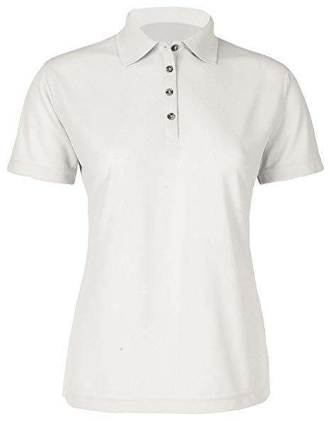 Paragon Women's Microfiber Wrinkle Resistant Polo Shirt