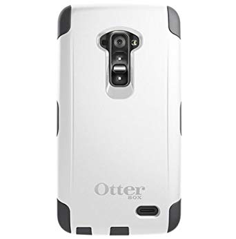 OtterBox Commuter Series Carrying Case for LG G Flex - Retail Packaging - Glacier (White/Gunmetal Grey) (Fits only LG G Flex model)