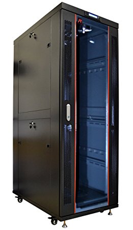 32U 35" Depth IT & Telecom Server Rack Cabinet Enclosure. CDM
