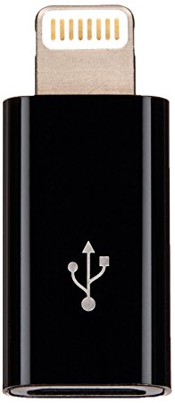 AmazonBasics Micro USB to Lightning Adapter (Apple-Certified)