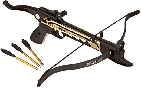 Ace Martial Arts Supply Cobra System Self Cocking Pistol Tactical Crossbow, 80-Pound