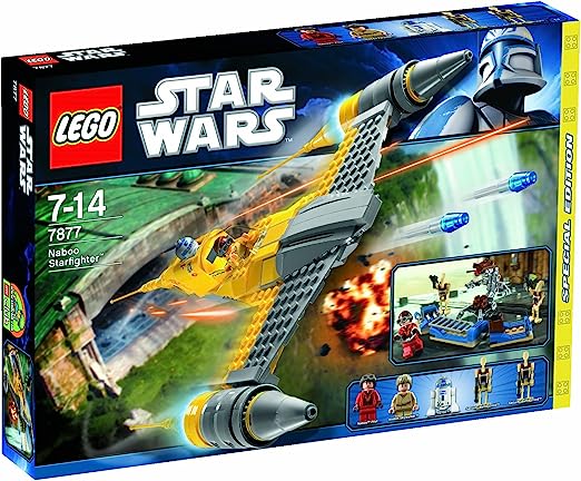 LEGO Star Wars Exclusive Special Edition Set #7877 Naboo Starfighter