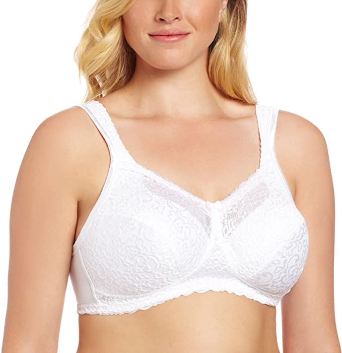 Playtex Women's 18 Hour Airform Comfort Lace Wirefree Full Coverage Bra US4088