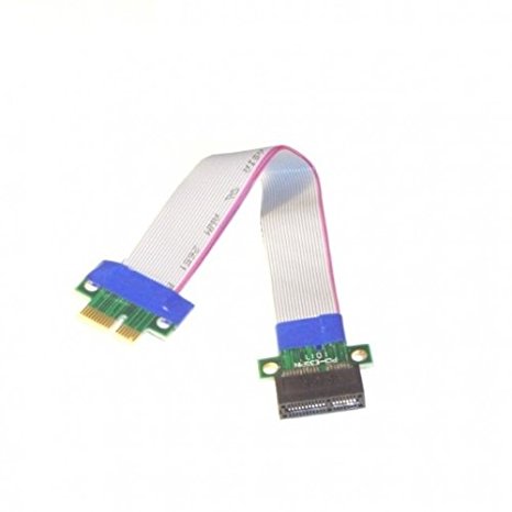 PCI-E Express 1X Riser Card with Flexible Cable