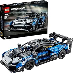 LEGO® Technic McLaren Senna GTR™ 42123 Toy Car Model Building Kit; Build and Display an Authentic McLaren Supercar