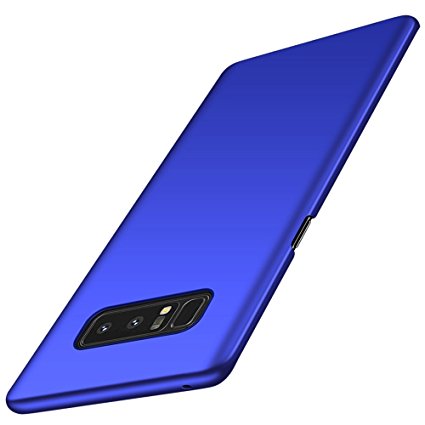 Avalri Thin Fit Samsung Galaxy Note 8 Case with Silky Surface and Minimalist for Galaxy Note8 (2017) (Silky Blue)
