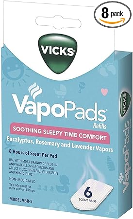 Vicks Pediatric VapoPads Refill Pads 6 ea (Pack of 4)