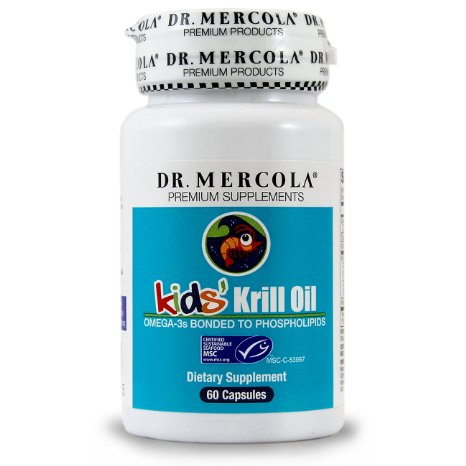 Mercola Krill Oil Kids - 60 Capsules