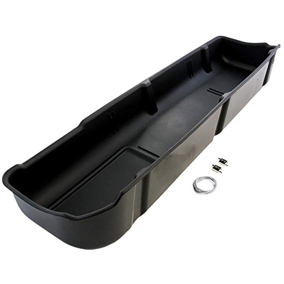 Red Hound Auto Under Seat Storage Box Compatible with 2009-2014 F150 Ford F-150 SuperCrew Crew Cab Underseat System (only fits SuperCrew Cab, Will not fit Vehicles with OEM subwoofers)