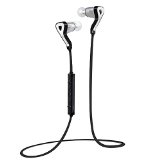 Mpow Seal Bluetooth 40 Wireless Stereo Running Sport Headphones Earbuds Earphone with Aptx Mic Hands-free Calling for iPhone 6 6 Plus 5S 5C 5 4S Galaxy Note 3 2 S4 S3 and other Cellphones