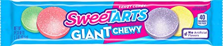 SweeTARTS Giant Chewy Candy, 1.5 Ounce Packets (Pack of 36) (Pack May Vary)