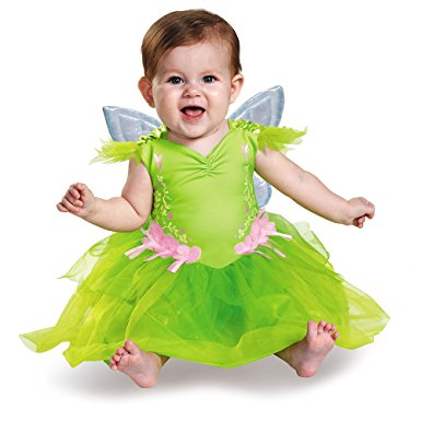 Disguise Baby Girls' Tinker Bell Deluxe Infant Costume