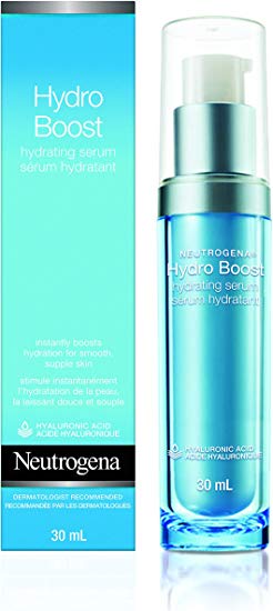 Neutrogena Moisturizer Hydro Boost Serum for Face With Hydrating Hyaluronic Acid, Non-comedogenic and Oil-free, 30ml