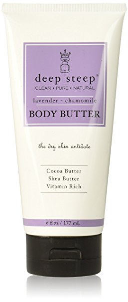 Deep Steep Classic Body Butter, Lavender Chamomile, 6 Fluid Ounce