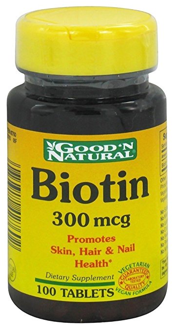 Biotin 300 mcg Good 'N Natural 100 Tabs