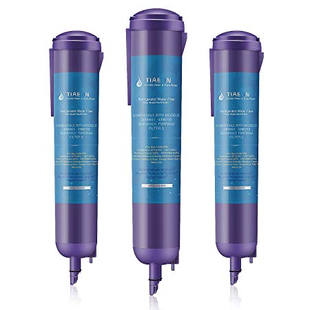 ffomo 4396841 4396710 Refrigerator Water Filter Compatible With EDR3RXD1 Filter 3 P2RFWG2 Kenmore 46-9083 9083 Kenmore 46-9030 9030 P8RFWB2L Pur Water Filter - 3Pack