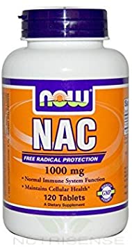 Now NAC 1000mg 120Tablets