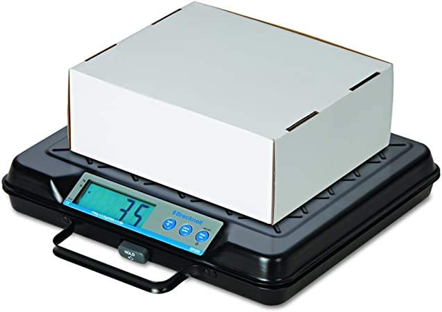 Brecknell GP100 Portable Electronic Utility Bench Scale, 100lb Capacity, 12 x 10 Platform