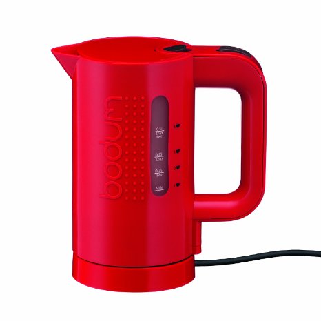 Bodum 11451-294US 17-Ounce Electric Water Kettle, Red