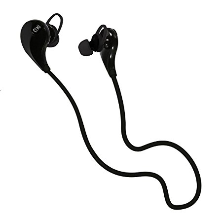PojoTech Sport Running Bluetooth V4.1 Wireless Headset with Water-proof and Noise Cancelling (black)