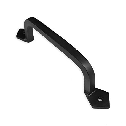 Iron Valley - 9" Square Door Pull Handle - Solid Cast Iron