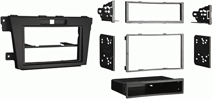 Metra 99-7520B Single or Double DIN Installation Dash Kit for 2010-Up Mazda CX-7