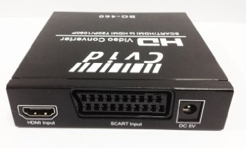 CKITZE BG-460 HDMI/SCART PAL System to NTSC HDMI Digital Audio Video Converter