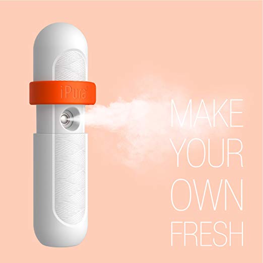 Nano mister, Mate2GO Mini Nano Facial Mister Lash Nebulizer Cool Mist sprayer Handy Mist Sprayer for Eyelash Extension,Skin Care, Face Moisturizing,Hydration & Refreshing, Rechargeable with USB,Orange