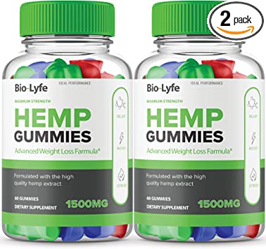 (2 Pack) Biolyfe CBDS Gummies Biolife CBDS Gummies Bio Life Bio lyfe Gummies (120 Gummies)