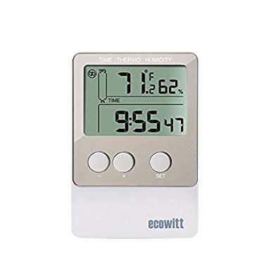 ECOWITT DS102 USB Temperature Humidity Data Logger Recorder 20736 Points with PC Software