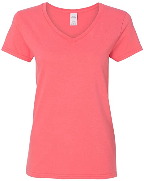 Gildan - Heavy Cotton Women’s V-Neck T-Shirt - 5V00L