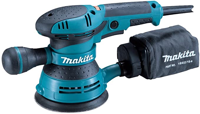 Makita BO5041 3-Amp 4000-12000 OPM D-Handle Random Orbit Sander, 5-Inch