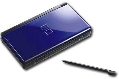 Nintendo DS Lite Handheld Dual LCD (One Touchscreen) Game System w/WiFi (Cobalt Blue)