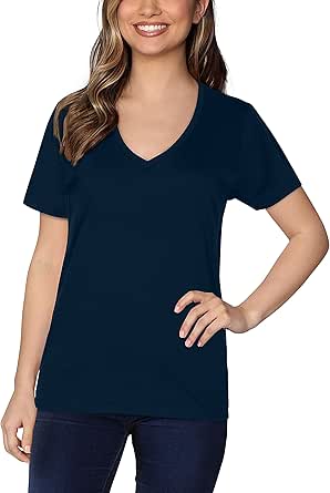 Fruit of the Loom Women’s Crafted Comfort™ Pima Cotton Short Sleeve T-shirts